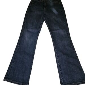 Lee Women's 28x30 Mid-Rise Boot Cut Leg Jeans – Classic Blue Denim